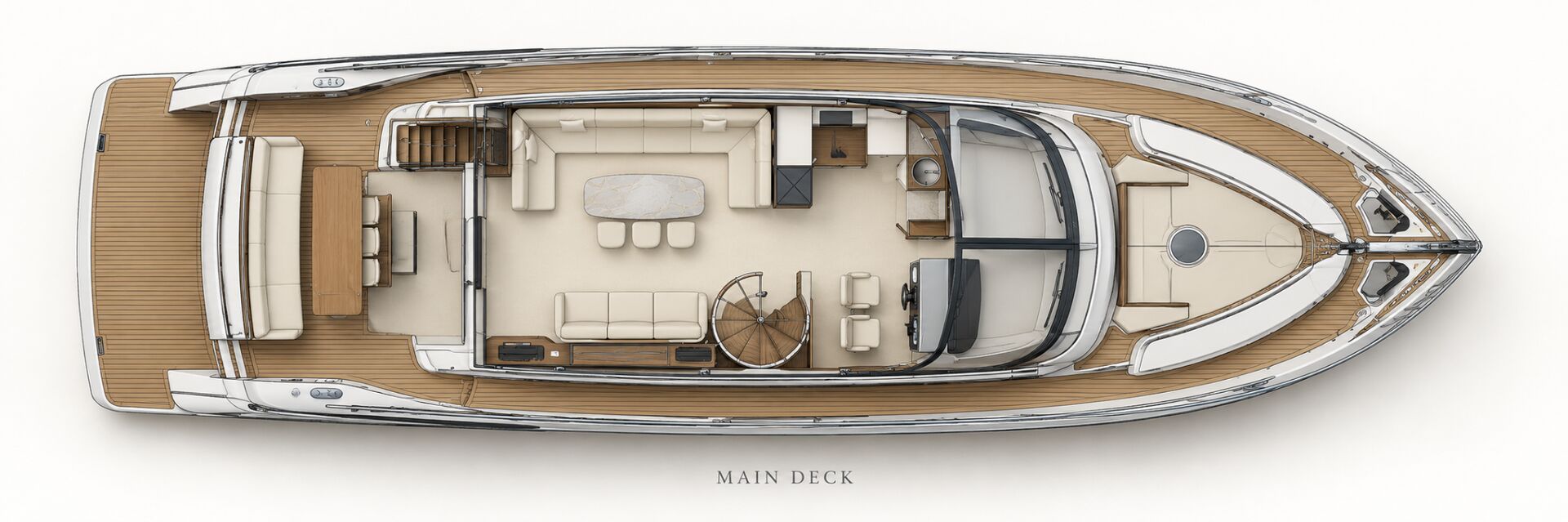Baltra B75 main deck deck plan