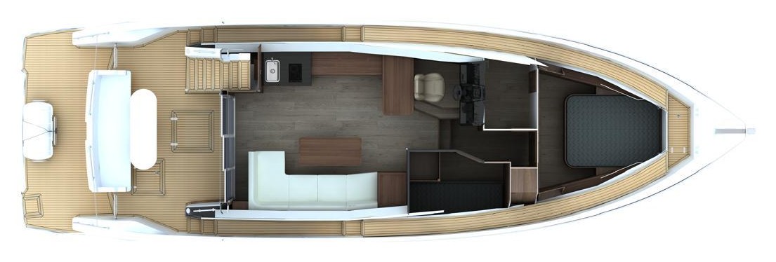Baltra B55F main deck deck plan
