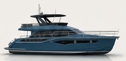 Baltra B55F in Bangalo Loop Ocean Blue